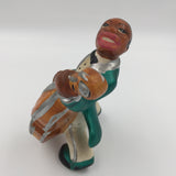 9506 - C - Vintage Set of 4 Glazed Ceramic Jazz Band Figurines - Box 29