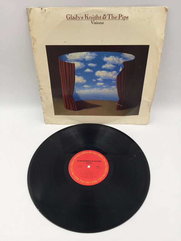9510 - M - Record Album - Gladys Knight & the Pips - Vision - Columbia Records - 1983 - Box 25