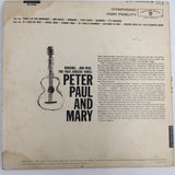 9519 - M - Record Album - Peter, Paul & Mary - Warner Brothers 1962 - HiFi - Box 26