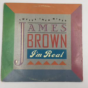 9521 - M - Record Album - James Brown - I'm Real - Scotts Brothers Records - CBS 1988 - Box 26