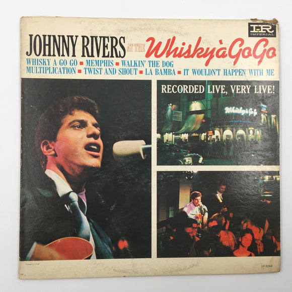 9545 - M - Record Album - Johnny Rivers - Live at the Whiskey a GoGo - Box 26