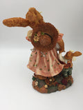 9576 - C - Mamma and Little Pierre Bunny Figurine - House of Lloyd - Stock #230078 - 1999 - Box 40