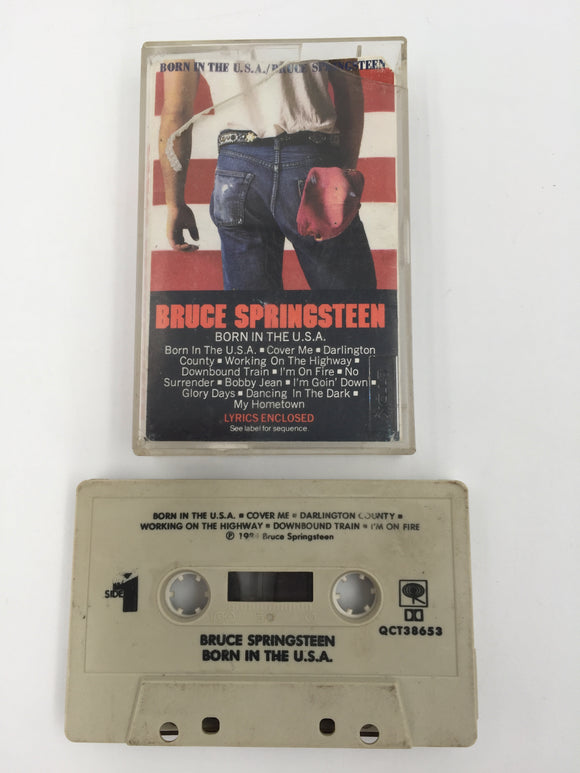 9595 - M - Cassette Tape - Bruce Springsteen - Born in the USA - Columbia Records 1984 - Box 44