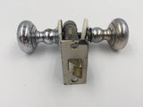 9640 - V - Tecco Passage Handle & Backset - Brass & Chrome - Not a Keylock System - Box 8