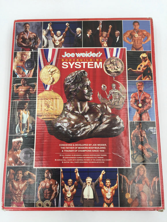 9647 - SP - Joe Weider's Body Building System - 1988 - Complete Training Guide - Box 41
