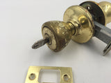 9655 - AS - UHP Brass Key in Knob Lock Set - Ultra Hardware Products - Used - Box 17