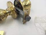 9655 - AS - UHP Brass Key in Knob Lock Set - Ultra Hardware Products - Used - Box 17