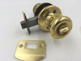 9655 - AS - UHP Brass Key in Knob Lock Set - Ultra Hardware Products - Used - Box 17