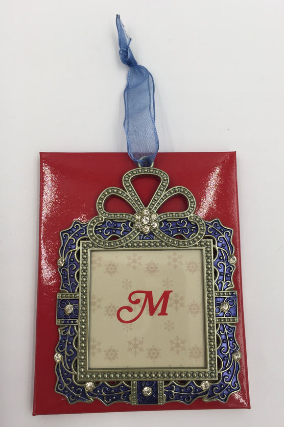 9663 - H - Picture Frame - Michael's Jewel - Diamond Studded Royal Metal - Box 29