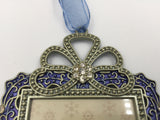 9663 - H - Picture Frame - Michael's Jewel - Diamond Studded Royal Metal - Box 29