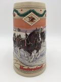 9679 - C - Beer Stein - 1996 Budweiser Holiday Series - American Homestead - Box 34