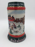 9680 - C - Beer Stein - 1991 Budweiser Collector's Series - World Famous Clydesdales by Artist Susan Sampson - Box 32