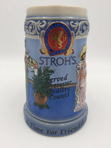 9682 - C - Beer Stein - Stroh Brewery - 1995 - Limited Edition - Friendship - Box 33