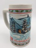 9683 - C - Vintage Miller High Life Holiday Stein - 1984 - Limited Edition - Box 33