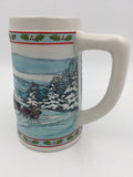 9683 - C - Vintage Miller High Life Holiday Stein - 1984 - Limited Edition - Box 33