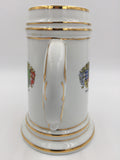 9695 - C - Vintage German Stein - Ansbach, Germany - Depiction of Large Sailing Ship - Box 32