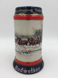 9696 - C - Beer Stein - Budweiser Holiday Stein - 1990 - An American Tradition - Box 33