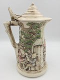 9699 - C - Vintage Beer Stein Pitcher - 1970 - Atlantic Mold - A188 - Box 38