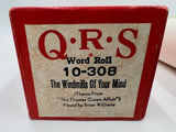 9740 - C - QRS Word Roll - 10-308 - Player Piano Music Roll - The Windmills of Your Mind - Theme from "The Thomas Crown Affair" - Box 35