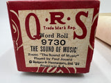 9741 - C - QRS Word Roll - #9730 - Player Piano Music Roll - The Sound of Music - From "The Sound of Music" - Box 35