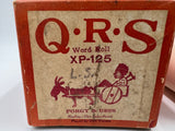9749 - C - QRS Word Roll - #XP-125 - Porgy & Bess - Player Piano Music rolls - Played by Dick Watson - Box 35