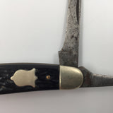 9766 - C - Vintage Pocket Knife - Made by Camillus for Sears - 1930's - Bovine Bone - Box 24