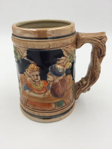 9782 - C - German Beer Stein - Ceramic - Decorative Handle - Box 33