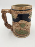 9782 - C - German Beer Stein - Ceramic - Decorative Handle - Box 33