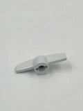 9854 - AS - T-Handle or Butterfly Crank for Casement/Awning Windows - White - Box 4