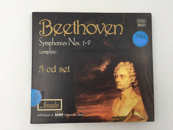 9867 - M - CD - Beethoven - Symphonies Nos. 1-9 - Complete - HNH Int'l - 1997 - 5 CD Set - Box 27