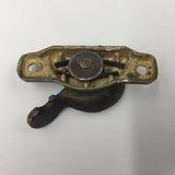 9936 - V - Traditional Antique Sash Lock - Solid Brass - Box 6