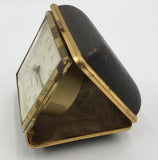 8683 - H - Clock - German Portable - Semca - 1950 Vintage - Works Great  - Box 42