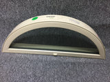 202 - AS - Arch Window - 33"w x 11"h - Tan In and Out - Low E Argon