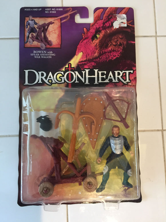 8223 - C - Dragon Heart - Bowen Action Figurine w/War Wagon - New in Display Box