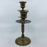 8693 - H - Brass 3-Candle Holder Modern Design Heavy Brass  - Box 44