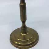 8693 - H - Brass 3-Candle Holder Modern Design Heavy Brass  - Box 44